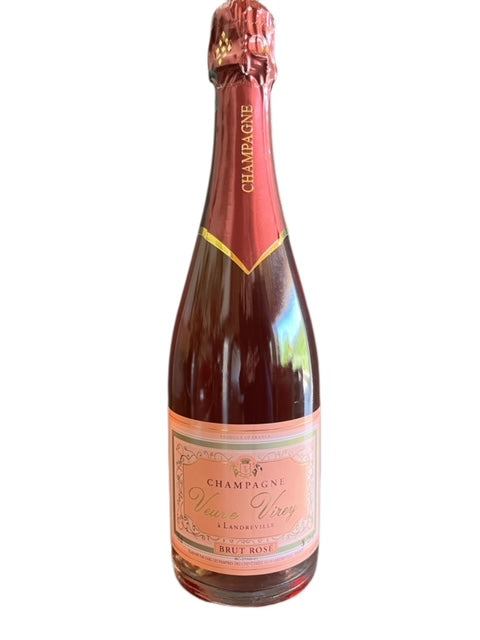 Wine, Rosé Champagne Veuve Virey